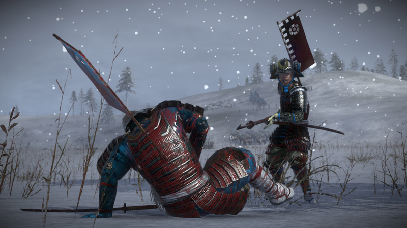 Illustration for article titled Limbs and Heads Fly Free In Total War: Shogun 2's Rating-Changing Blood Pack
